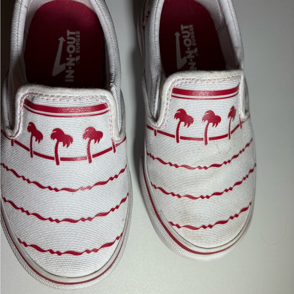 In and Out Restaurant Kids Slip-On Shoes